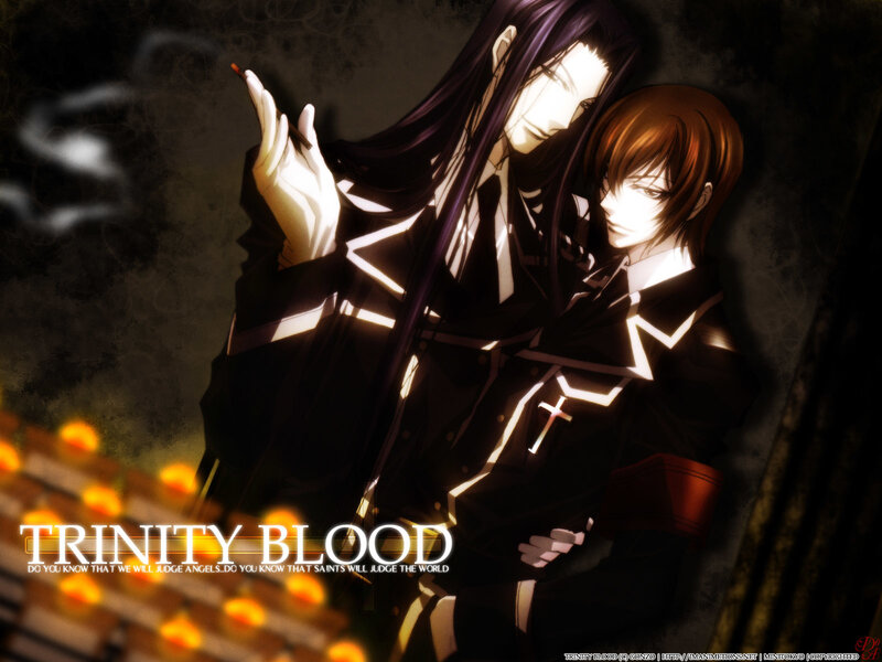 Trinity Blood anime artwork