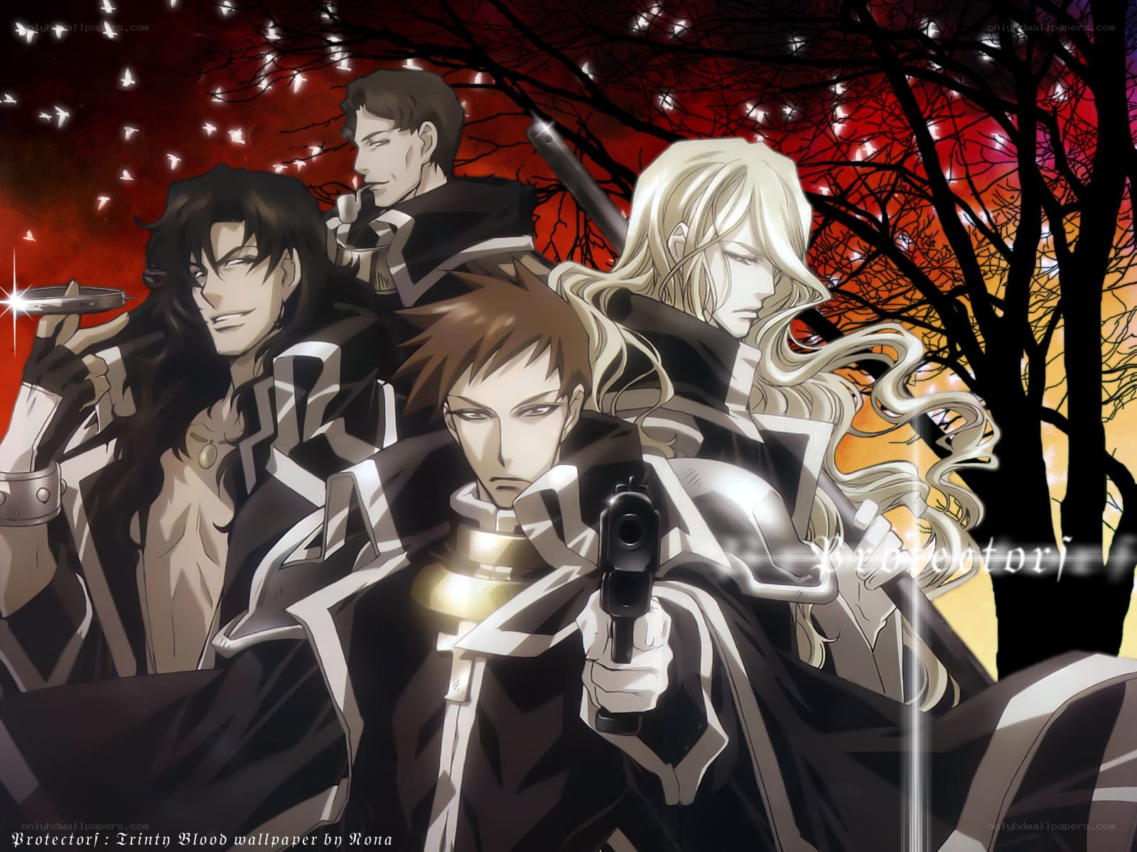 Trinity Blood anime characters