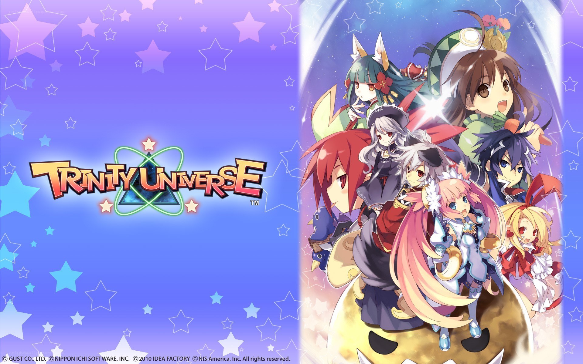 Trinity Universe game art