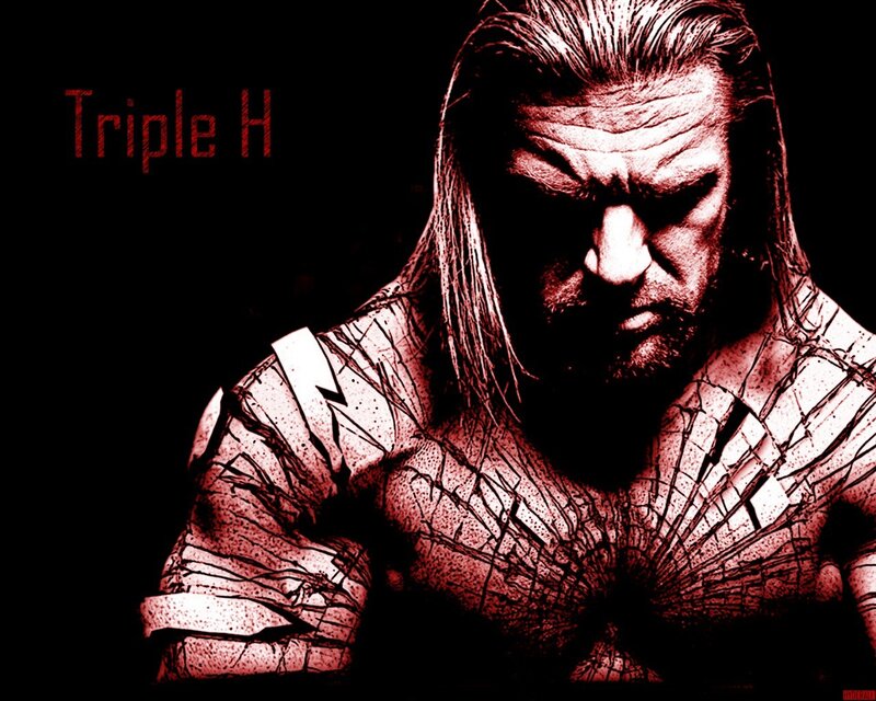Triple H portrait