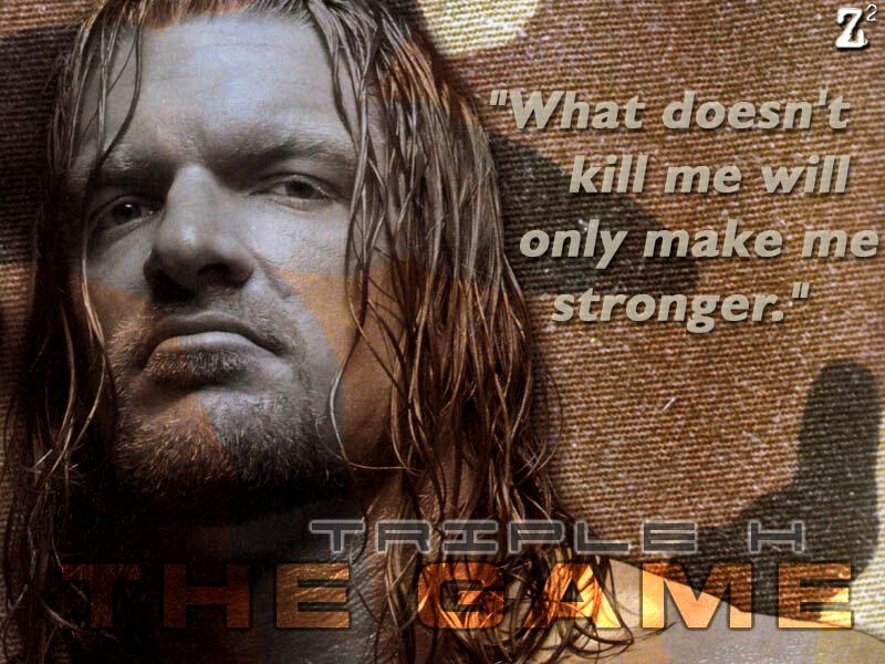 Triple H quote image