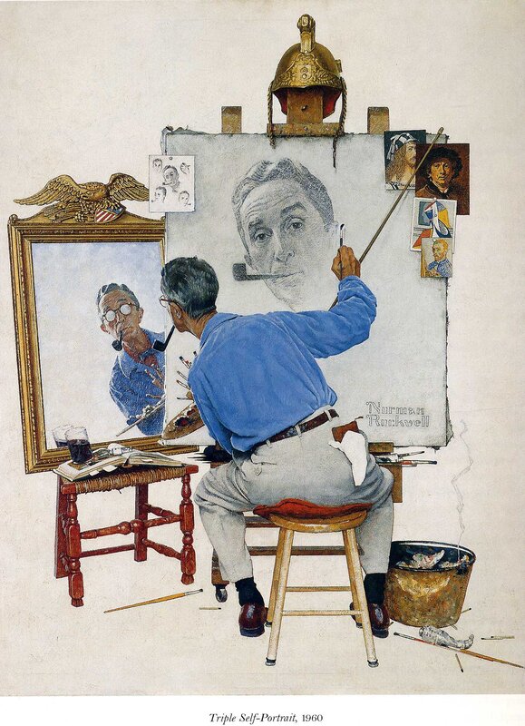 Triple Self-Portrait