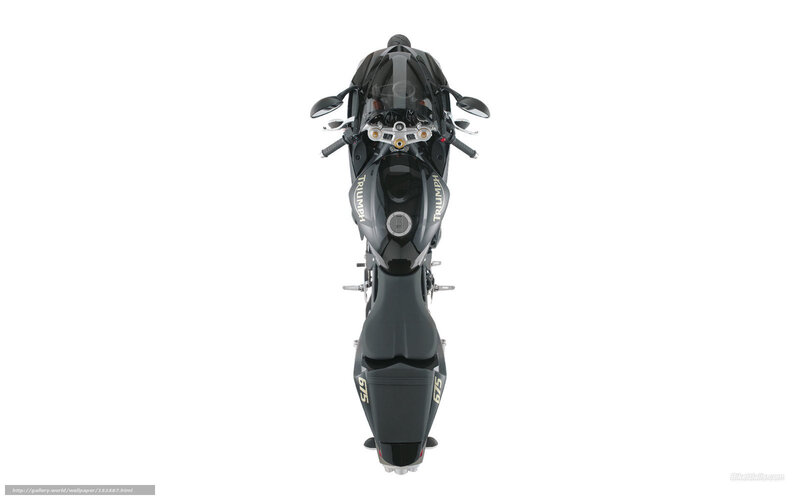 Triumph 675 motorcycle