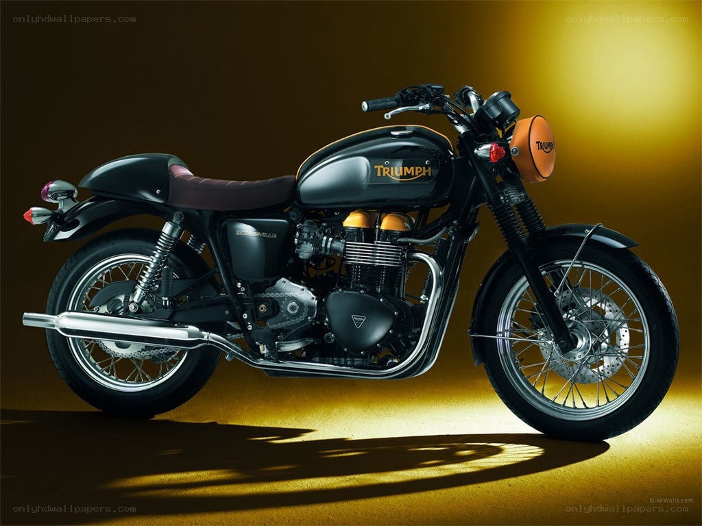 Triumph Bonneville motorcycle