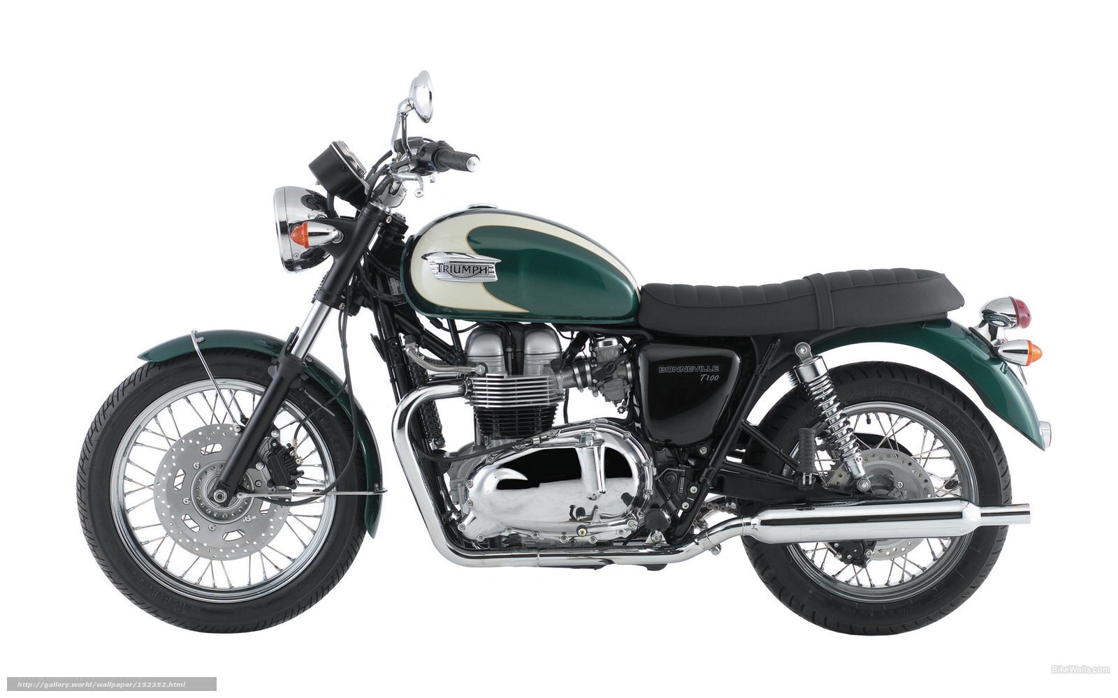 Triumph Bonneville motorcycle
