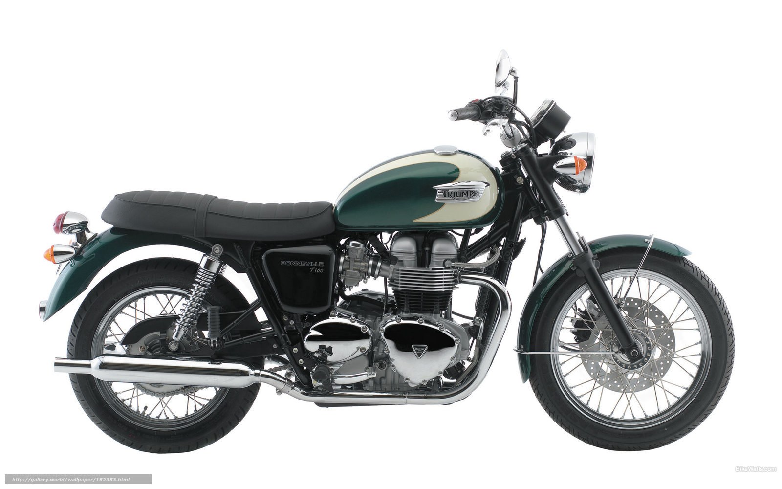 Triumph Bonneville motorcycle