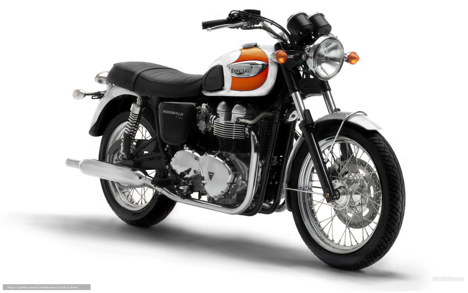 Triumph Bonneville motorcycle