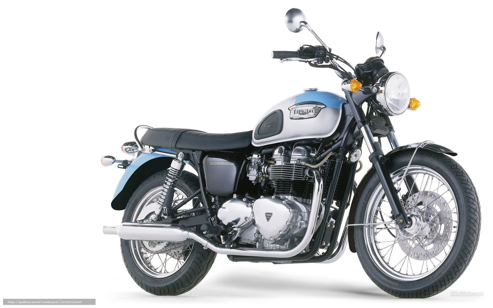 Triumph Bonneville motorcycle