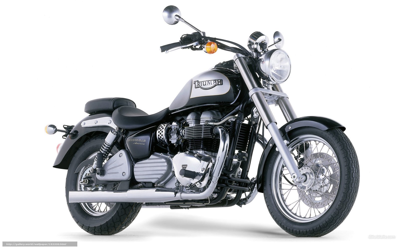 Triumph Bonneville motorcycle