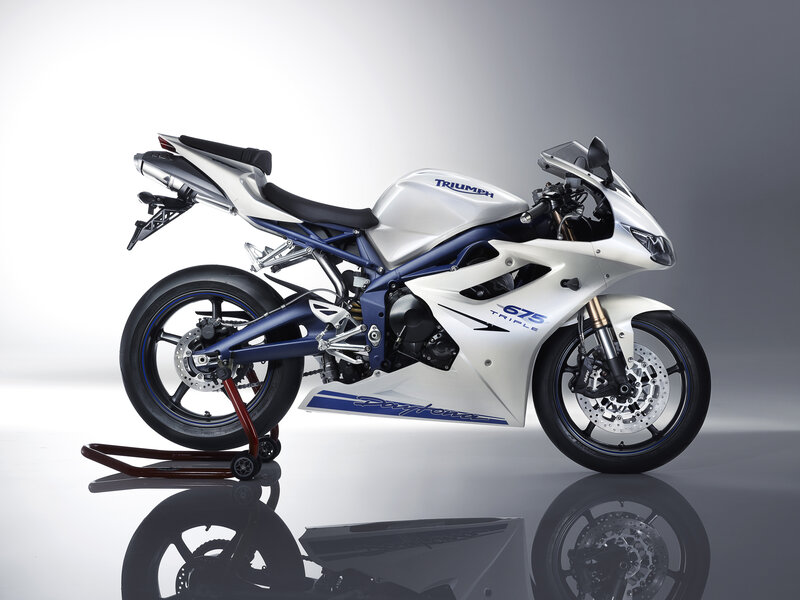Triumph Daytona 675 motorcycle