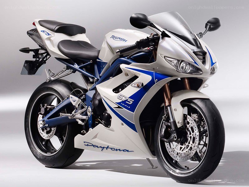 Triumph Daytona 675 motorcycle