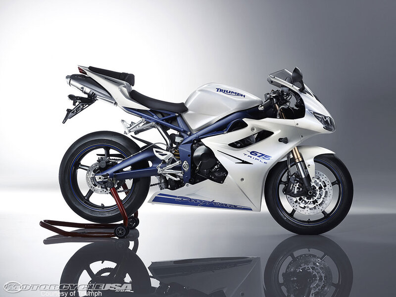 Triumph Daytona 675 motorcycle