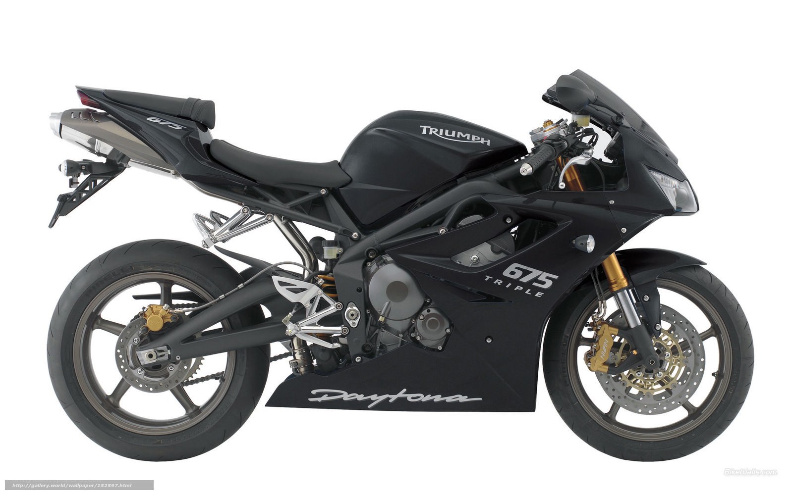 Triumph Daytona 675 motorcycle