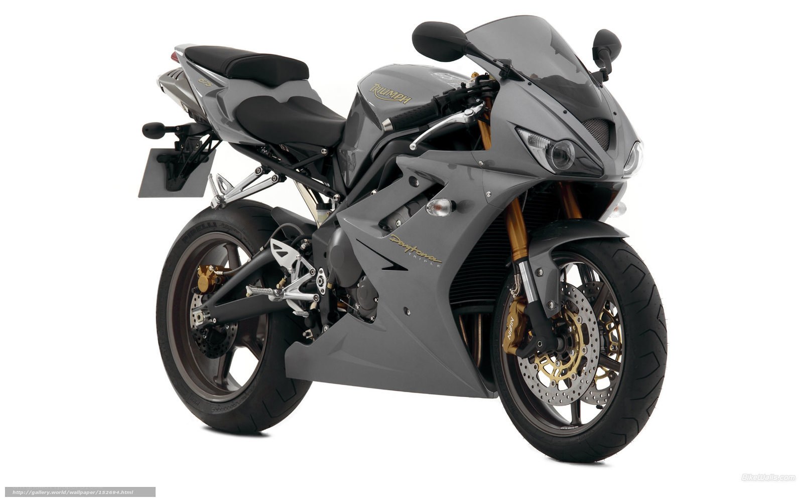 Triumph Daytona 675 motorcycle