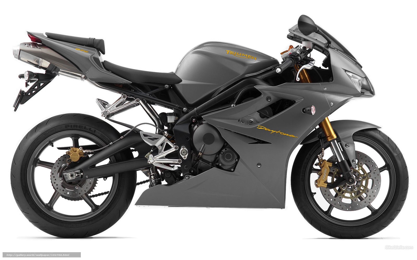 Triumph Daytona 675 motorcycle