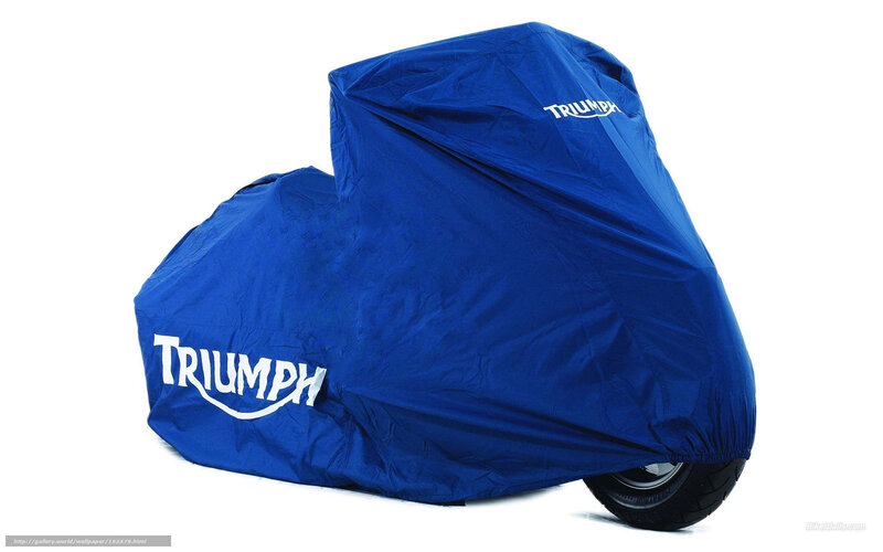Triumph motorcycle cover
