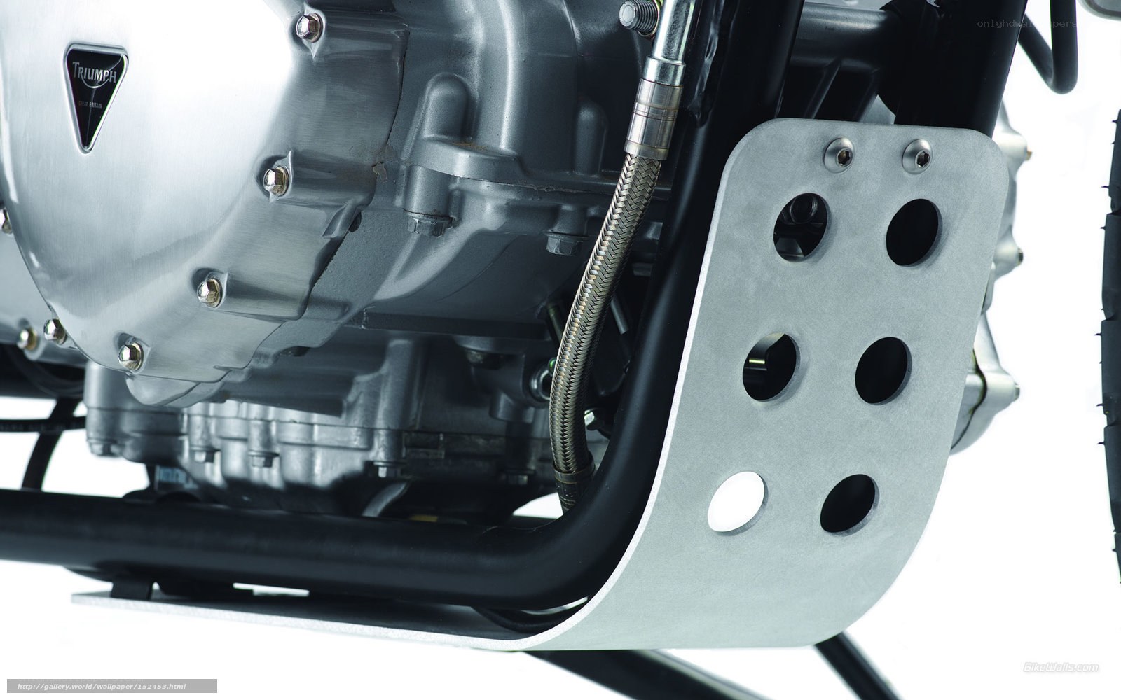 Triumph motorcycle engine details