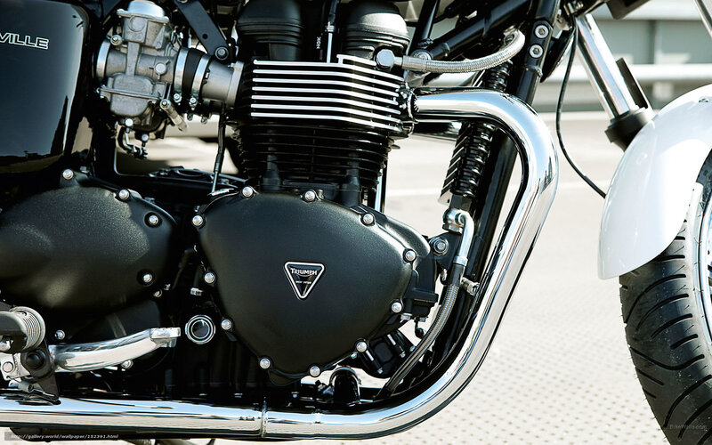 Triumph motorcycle engine