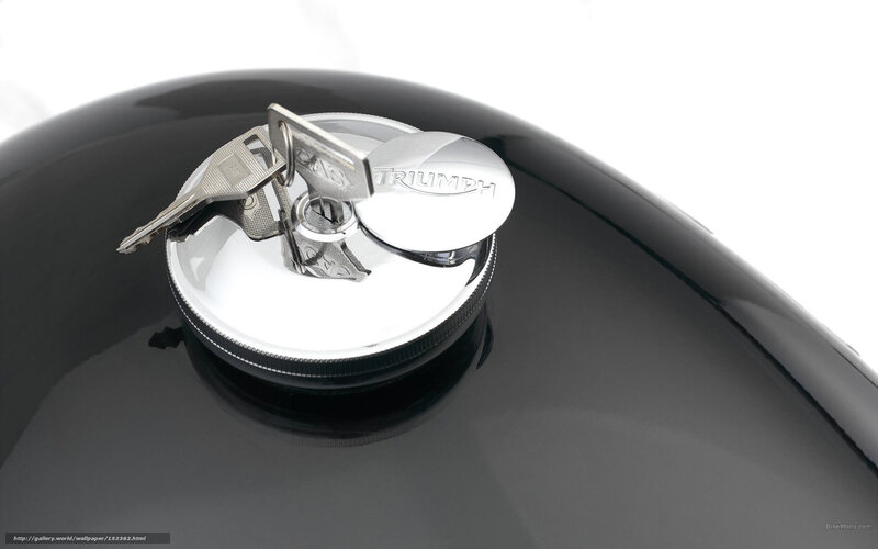 Triumph motorcycle fuel cap