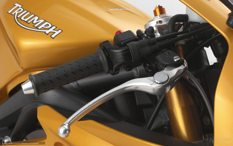 Triumph motorcycle handlebar