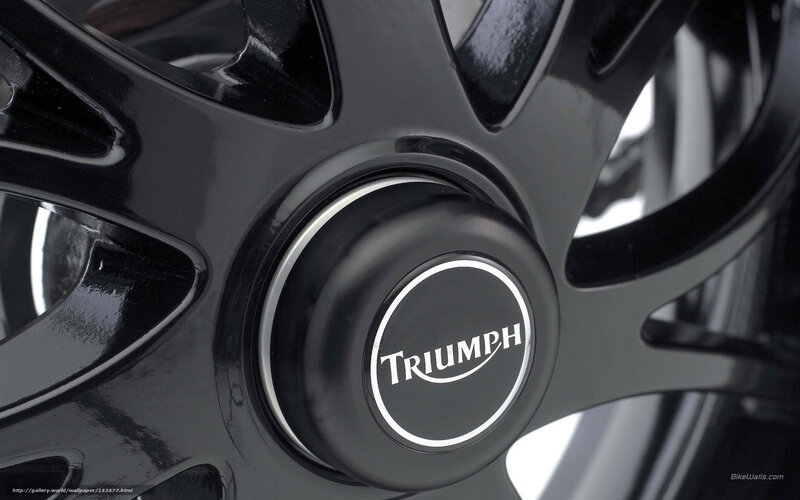 Triumph motorcycle wheel