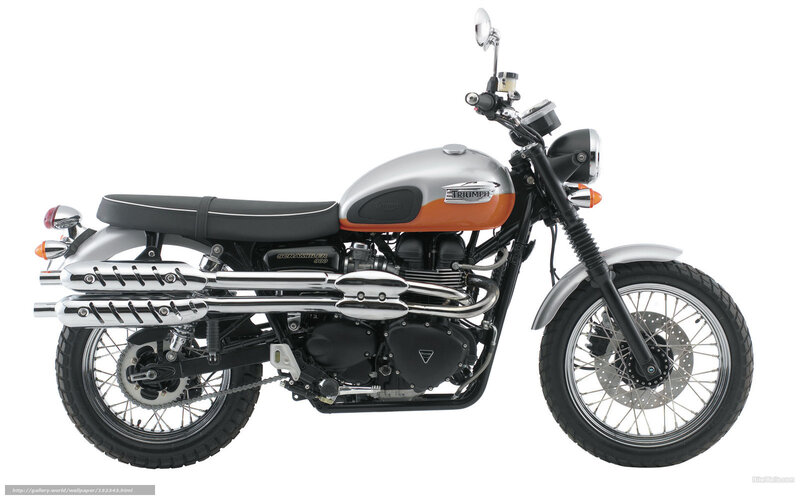 Triumph Scrambler 900 motorcycle