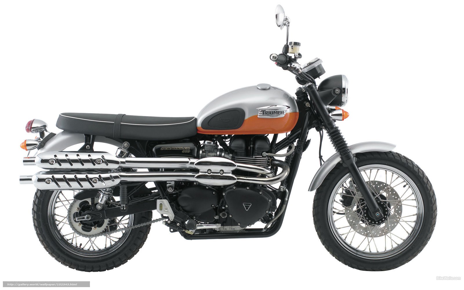 Triumph Scrambler 900 motorcycle