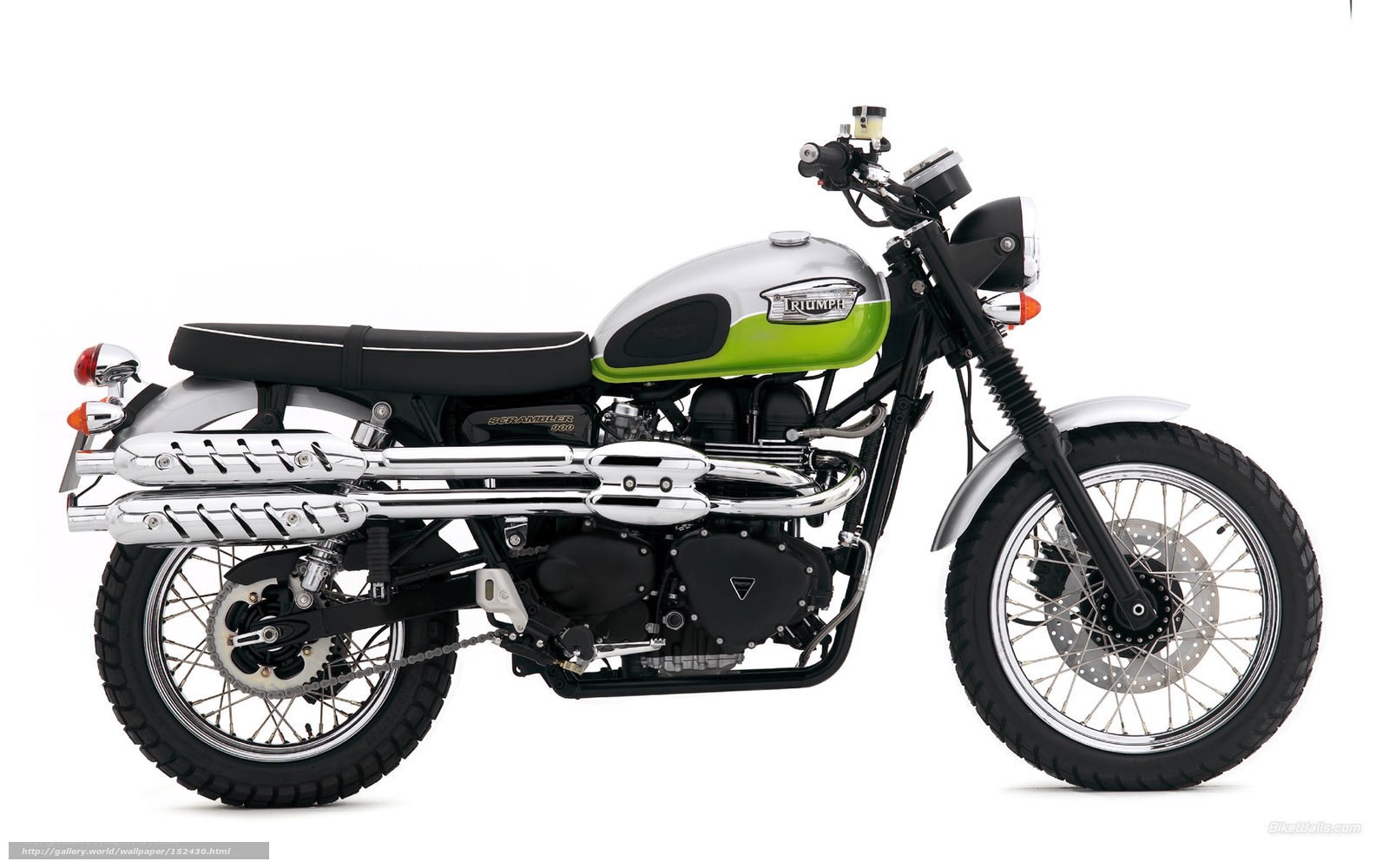Triumph Scrambler motorcycle