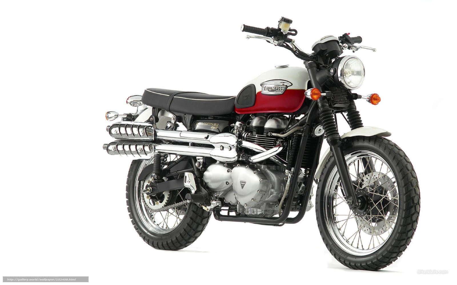 Triumph Scrambler motorcycle
