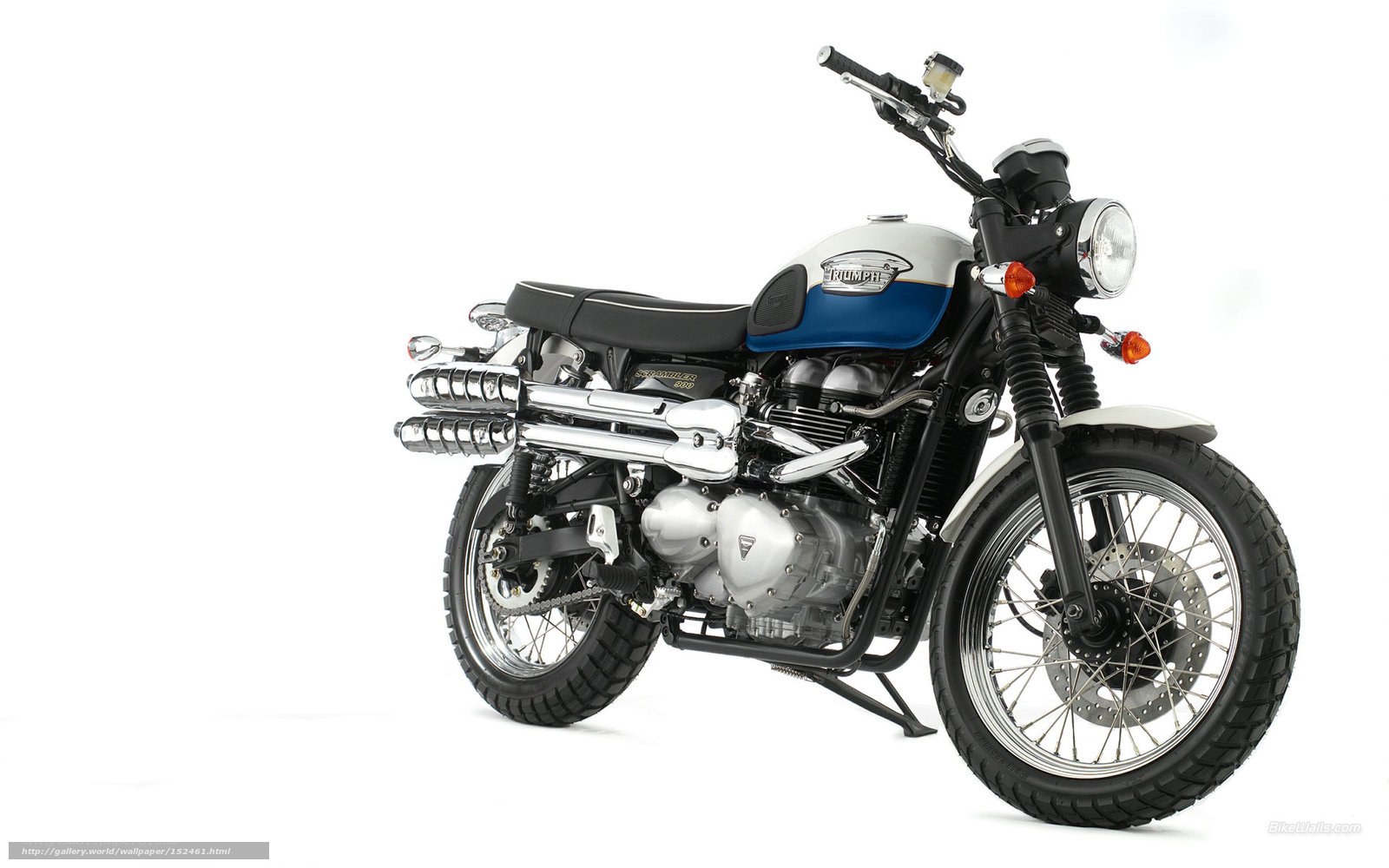 Triumph Scrambler motorcycle