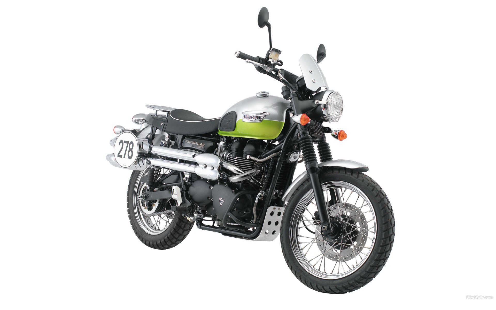 Triumph Scrambler motorcycle