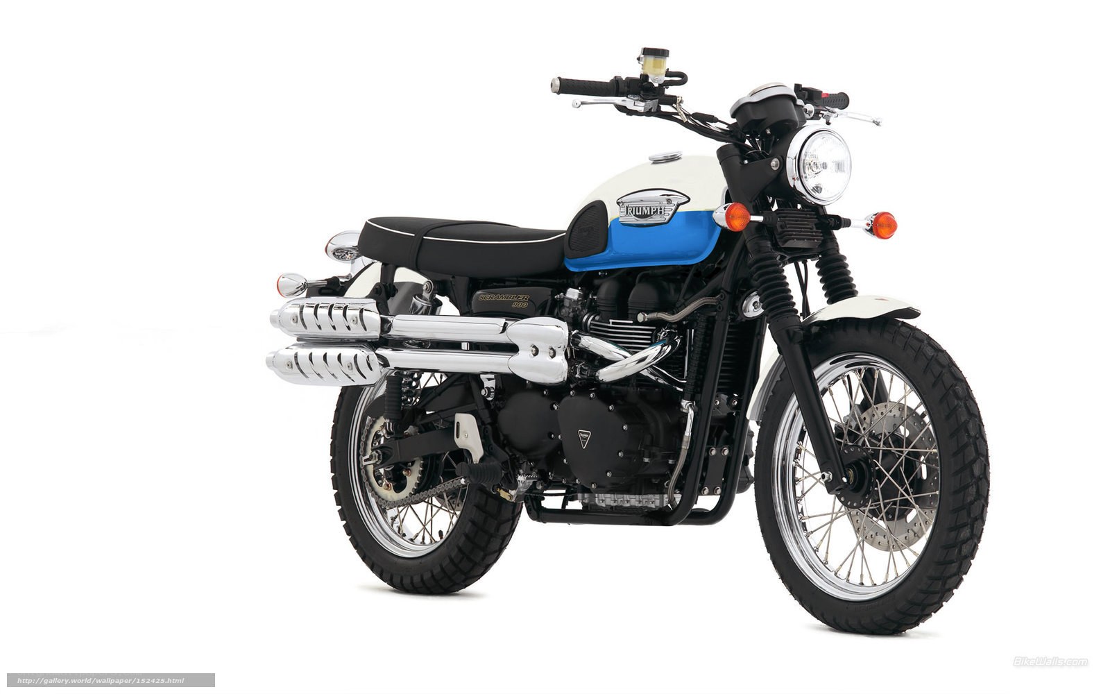 Triumph Scrambler motorcycle