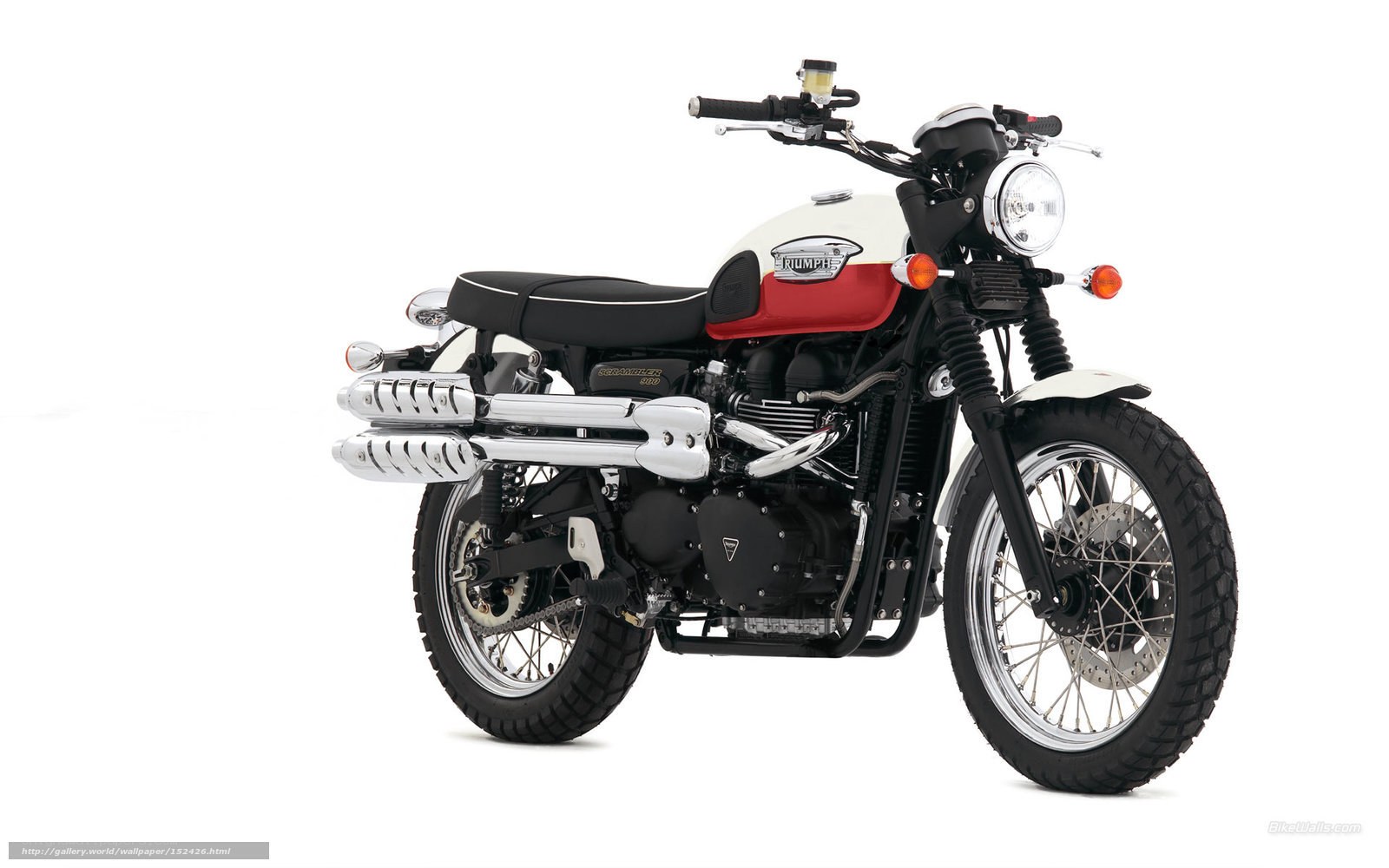 Triumph Scrambler motorcycle