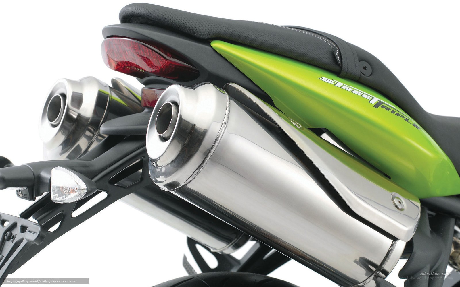 Triumph Street Triple exhaust