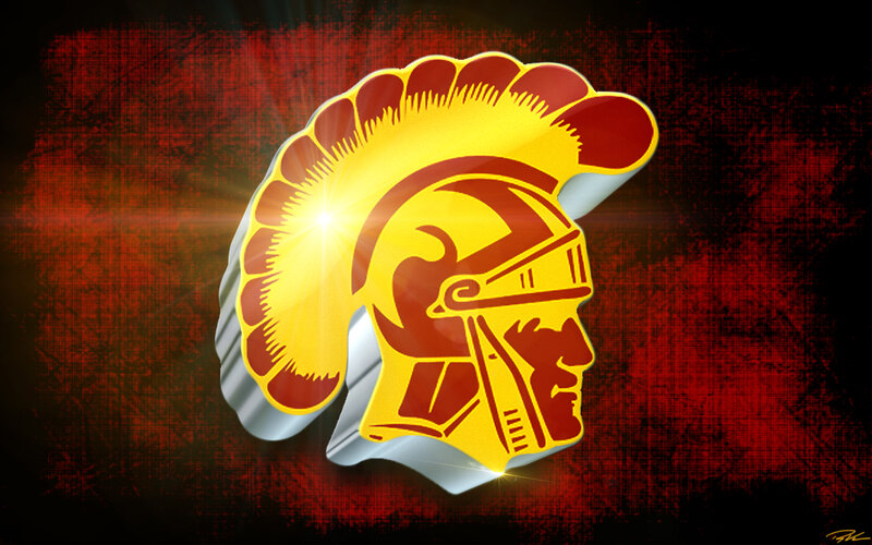 Trojan Helmet Logo