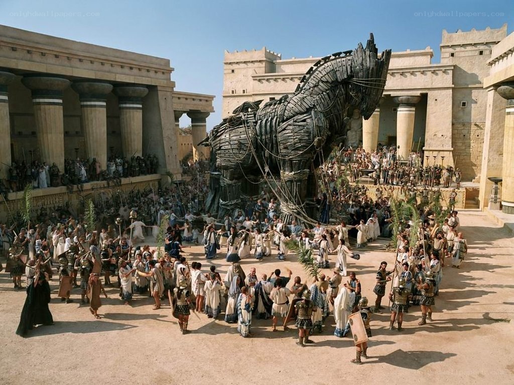 Trojan Horse in Troy
