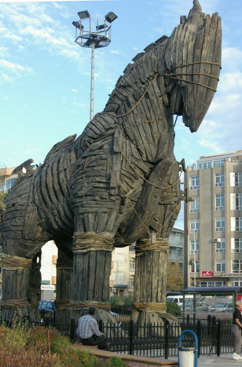 Trojan Horse monument