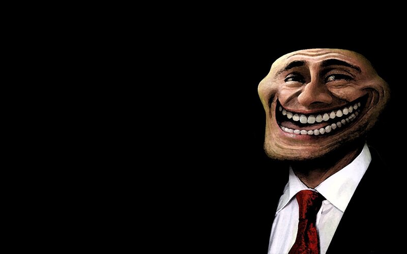 Troll Face Man