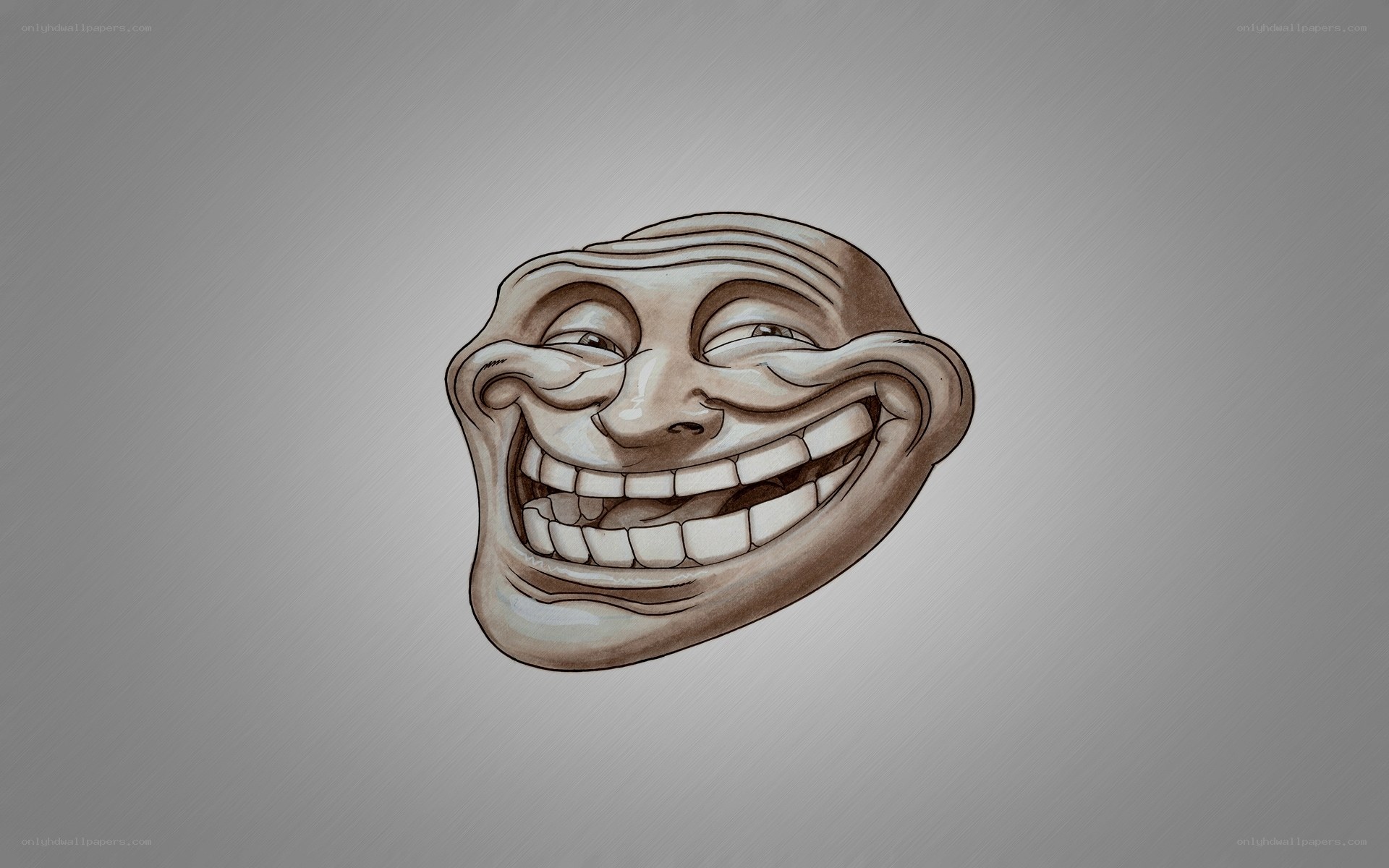 troll face meme illustration