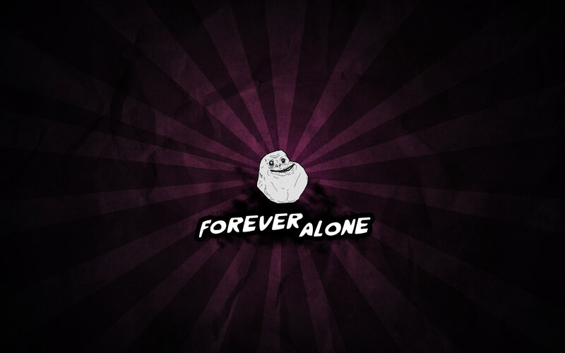 Troll Face Meme — Purple