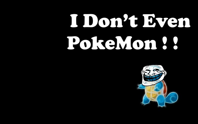 troll face squirtle meme