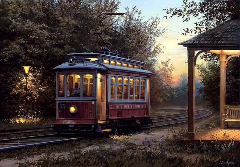 Trolley on Tracks