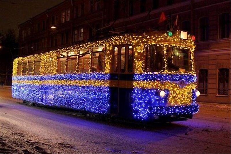 Trolley with Lights