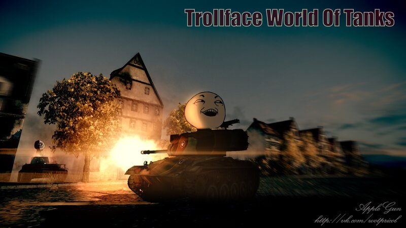 Trollface in World of Tanks