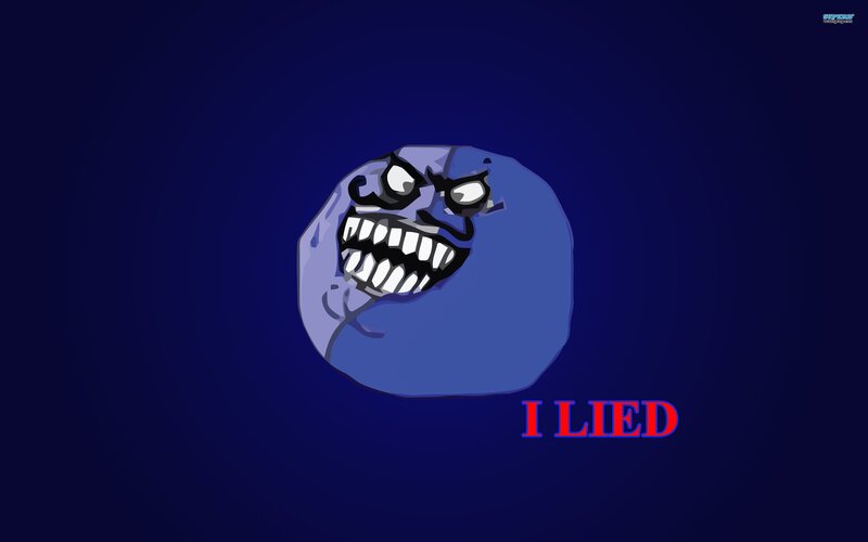 Trollface meme with text