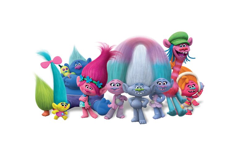 Trolls movie characters group