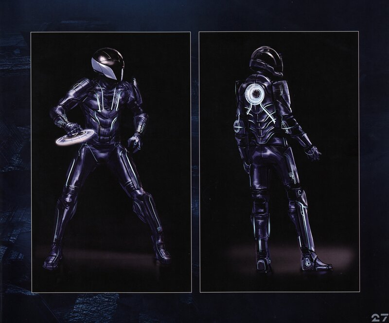 Tron character concept art