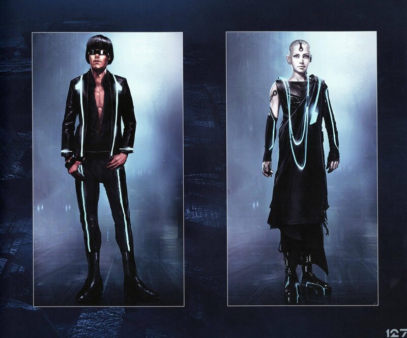 Tron character concept art