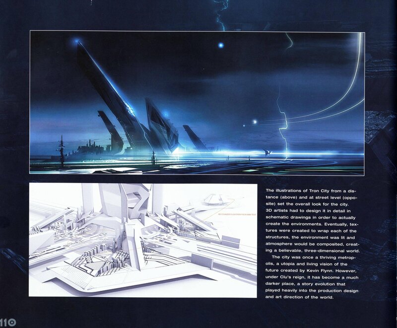 Tron City concept art