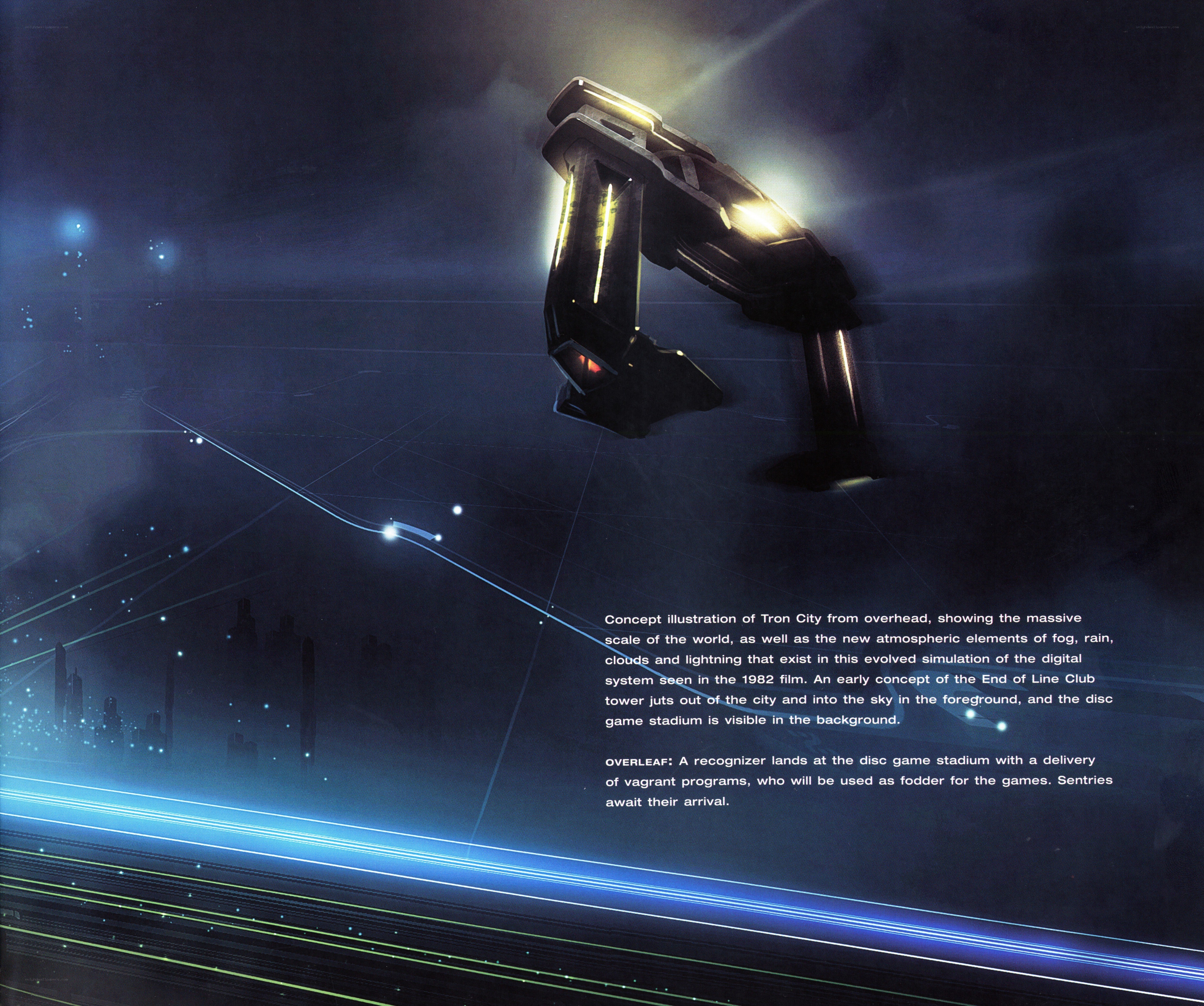 Tron City concept art